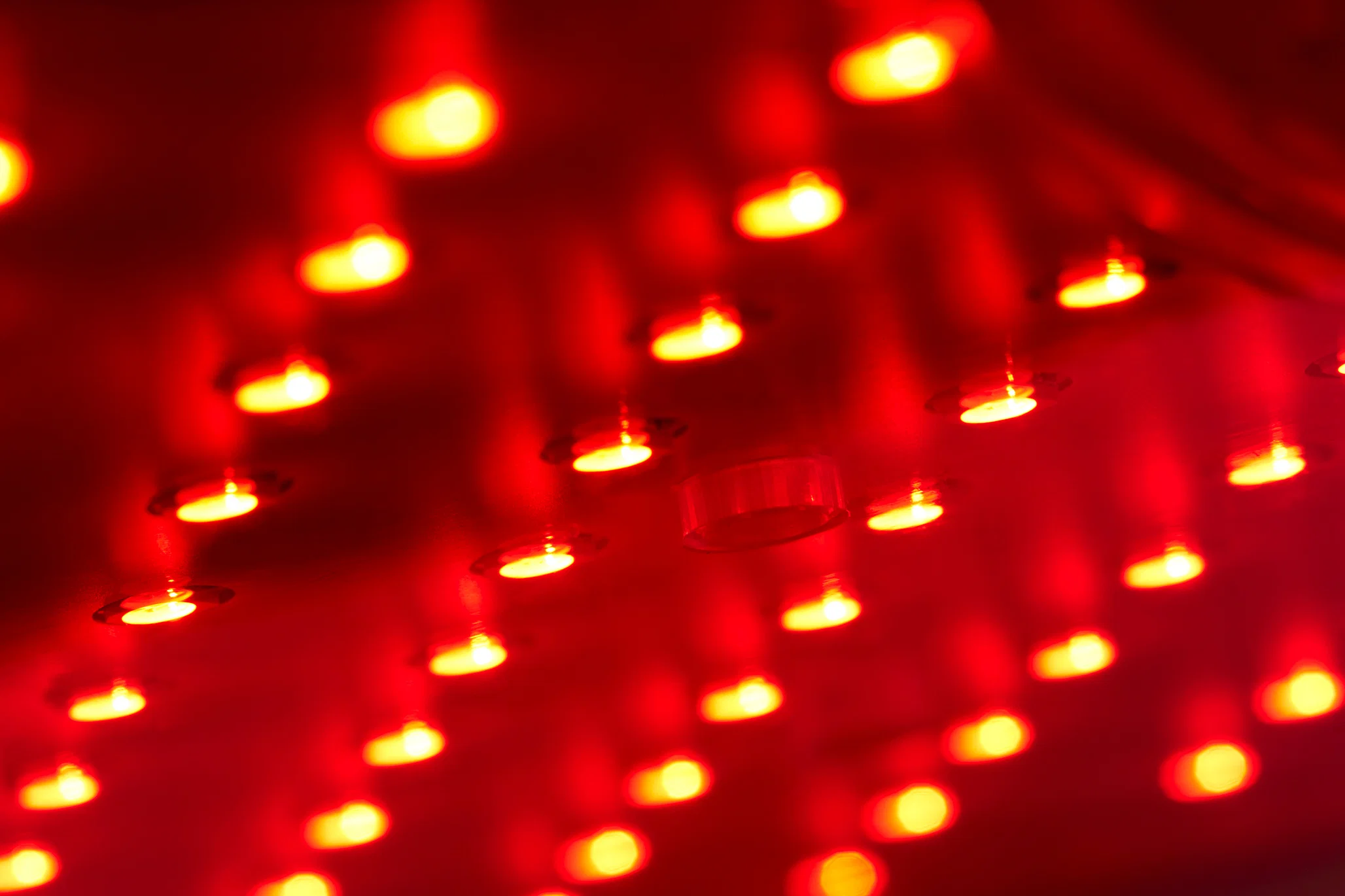 The red light panel, close up